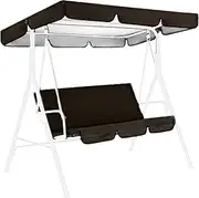 Garden Swing Canopy Replacement, Waterproof Swing Canopy Cover for Patio Yard Park Porch,210D Oxford Fabric