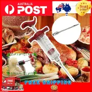 Flavour Injector Marinade Roast BBQ Meat Needle Syringe