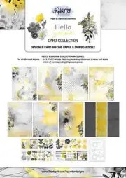 3Quarter Designs HELLO SUNSHINE Card Making Collection Pack