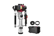 Giantz Petrol Post Driver 2-Stroke 55CC Rammer Pile Star Picket Fence Hole Red