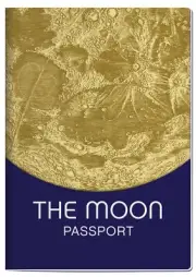 The Moon Passport Notebook Apollo 11 50th Anniversary Moon Landing NEW UNUSED