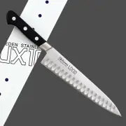 Genuine Misono UX10 210mm Japanese Gyuto (Salmon) Chef Knife With Dimples
