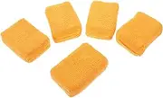 HEALLILY 5Pcs Car Wax Polish Pads Durable Multipurpose Applicator for Car Detailing Home Cleaning Lightweight Compact Versatile for for Polishing