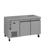Williams Opal - Two Door Stainless Steel Under Counter Refrigerator With Blown Air Well - Under Bench Fridges (HO2USSBA-WR) - HO2USSBA-WR