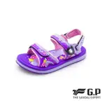 【G.P】夢幻公主風磁扣兩用童涼鞋G1630B-紫色(SIZE:31-37 共二色)