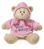 Ganz Hoodie Bear - Whatever!… 10" plush bear