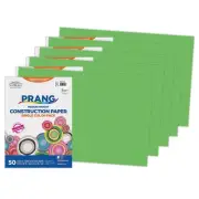 Pacon SunWorks 12" x 18" Construction Paper Bright Green 50 Sheets/Pack 5 Packs