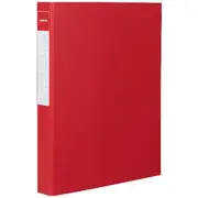 J.Burrows Binder A4 2 D-Ring 25mm Matte Red