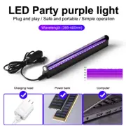 UV Light Bar Blacklight Fixtures Ultraviolet USB Lamp Strip DJ Party Club