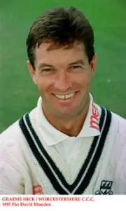 Graeme Hick Worcestershire CCC Old Player Cricket Photo 11