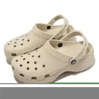 在飛比找ETMall東森購物網優惠-Crocs 涼拖鞋 Classic Platform Clo