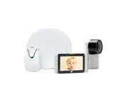 Oricom Bundle Pack - BS7 Babysense7 Baby Breathing Movement Monitor + Kodak C525P 5 Inch Video Baby Monitor (BS7VPC525P)