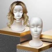 Female Foam Mannequin Head Model for Shopping Mall Display Manikin Foam Head