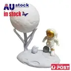 Astronaut Moon Night Light Rechargeable Spaceman Ornaments Stepless Dimming (G)