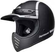 Bell Moto-3 Fasthouse The Old Road, motocross helmet , color: Black/White , size: L