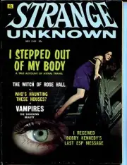 MAG: Strange Unknown #1 1973-Tempest-horrorinfo & pix-1st issue-ESP-vampires-FN