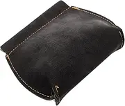 [Ipetboom] Elegant Men's Automatic Closing Wallet Vintage Design Compact Portable Purse for Men's Essentials