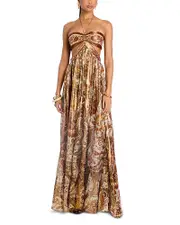 Retrofete Kimmy Cutout Maxi Dress