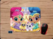 SHIMMER & SHINE COLORFUL PRINCESS PETS CASTLE ART CUSTOM MOUSE PAD DESK MAT GIFT