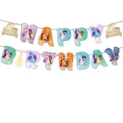 Unicorn Academy Banner Bunting Flag. Party Lolly Bag Cake Cupcake Birthday Deco
