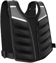 Tadill Weighted Vest Weight Vest Weighted Jacket with Reflective Stripe for Running Calisthenics