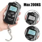 Portable Electronic Digital Crane Scale Weight 300 kg Stainless Steel Hook Scale