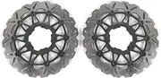 Floating Front Brake Discs Rotors for Honda CBR1000RRR CBR1000RR-R 2020-2025, CBR1000RR ABS 2020-2024, CBR1000RR SP 20-24, CMX1100 REBEL 1100 2021-2024, Motorcycle Replacement Accessories Parts Gray