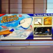 Glass Wizard Glass Surface Cleaner As Seen on TV Complete New Open Box