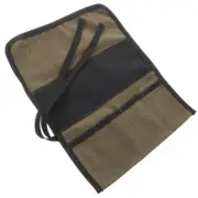 Waxed Canvas Carpentry Tool Kit Aerial Tools Storage Bag Socket Organizer