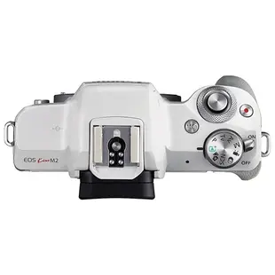 【日貨代購】CANON 單眼相機無反光鏡可換鏡頭相機 EOS Kiss M 單機身 白色