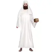 NEW WISEMAN ROBE WHITE - PLUS