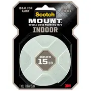 Scotch Indoor Mounting Tape 2.5cm x 3.2m