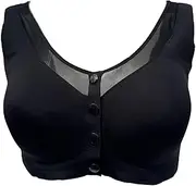 [BIMEI] 803 Women's Zip Front Sports Bras Mastectomy Support Post Surgery