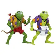 [Teenage Mutant Ninja Turtles] TMNT Genghis & Rasputin Frog 7" Action Figure 2-pack