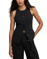 Good American Luxe Suit Sculpted Vest