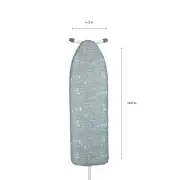 Simplify Scorch Resistant Ironing Board Cover & Pad in Grey
