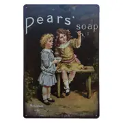 Pears Soap Girls Sign 30x20cm