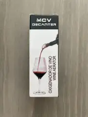 MCV Wine Aerator w Filter Air intake Pour Pourer Aerating Stopper Mini Decanter
