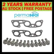 Permaseal Exhaust Manifold Titanium Studs&Gasket For Nissan Skyline R33 2.6L