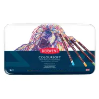 在飛比找momo購物網優惠-【Derwent 德爾文】COLOURSOFT軟性色鉛36色