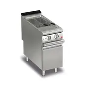Baron 23L Single Basin Gas Deep Fryer - Commercial Deep Fryers (SI-Q90FRI/G423) - Q90FRI/G423-SI