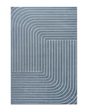 JONATHAN Y Odense High-Low Minimalist Angle Geometric Indoor/Outdoor Area Rug