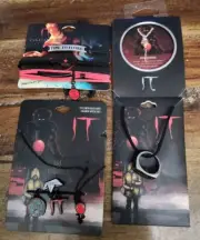 NWT Stephen King IT BioWorld Lot Necklace Bracelet Ring Losers Club Pennywise