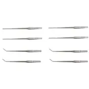 8 Stainless Steel Clips Include 4 Straight Tweezers (About 27cm Long) and 41371