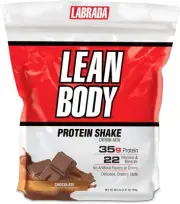 Labrada Nutrition Lean Body Hi-Protein Meal Replacement Shake, Chocolate, 2.47 P