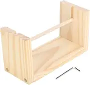 Wooden Twine Holder French Handcrafted Thread Spool Line String Weaving Accessories 20cm
