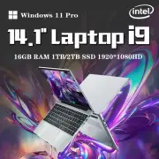 Gaming Laptop Computer Windows 11 Pro 14.1" Intel CORE I9 8950HK 16GB DDR4 1TB
