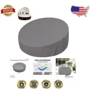 Secure and Waterproof Outdoor Daybed Cover - 88" Grey with Adjustable Design