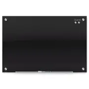 Quartet Premium Glass Whiteboard Magnetic Dry Erase Board 3' x 2' Black