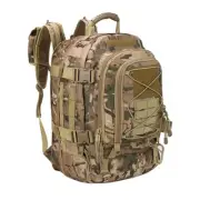 Large Military Bug Out Bag 3 Day Pack Expandable Backpack Army Daypack for Camo